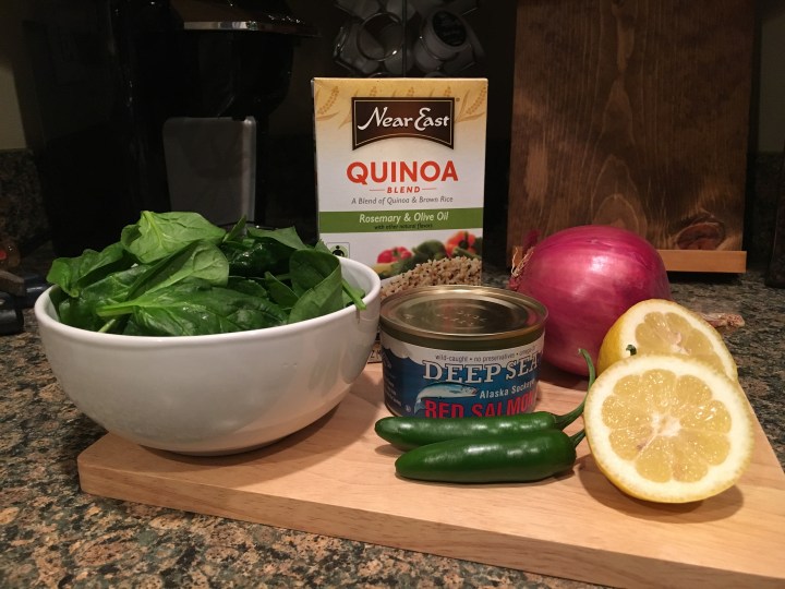 The Food Diaries: Alaskan Salmon Quinoa&nbsp;Salad.