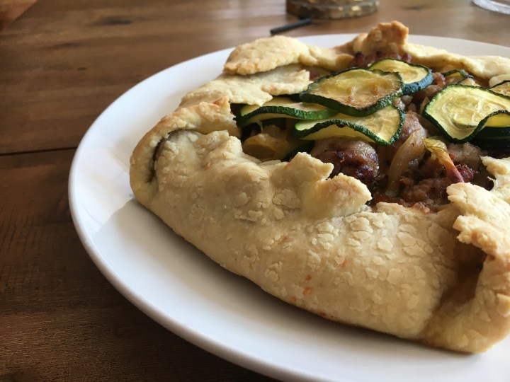 Savory Sausage & Zucchini&nbsp;Galette